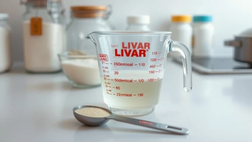 Vad är en halv kopp i deciliter