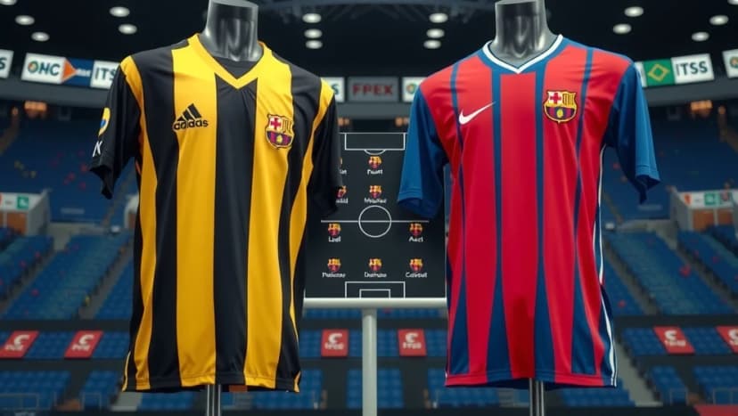 Borussia Dortmund mot FC Barcelona laguppställning