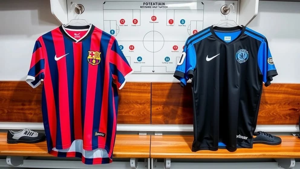 FC Barcelona mot Inter laguppställning