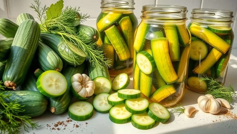 Inlagd gurka snabb 1-2-3