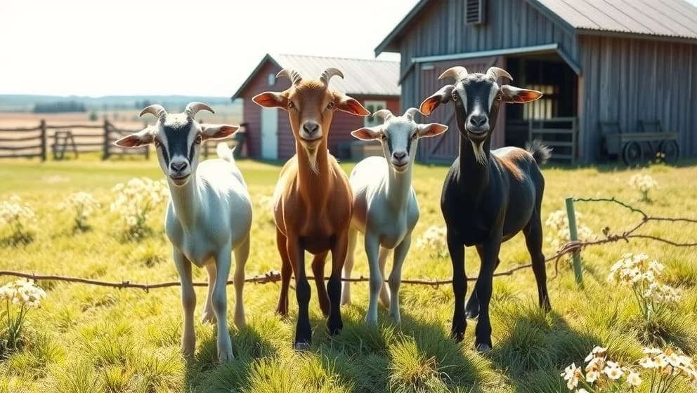 Petter och hans fyra getter