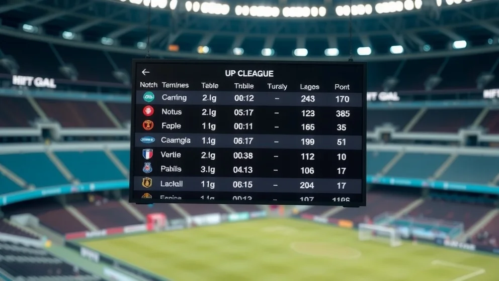Poängställning i 2. Bundesliga just nu