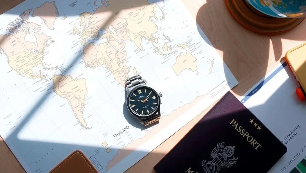 Vad är klockan i Thailand just nu