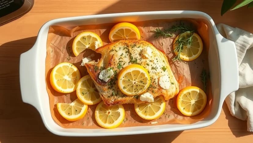 Världens lättaste torsk i ugn